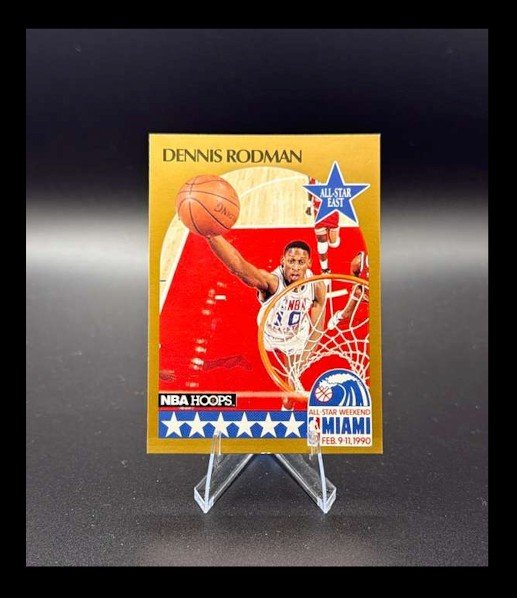 1990-91 NBA Hoops - All-Star Game Dennis Rodman #10
