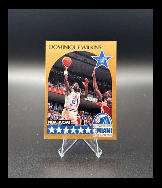 1990-91 NBA Hoops - All-Star Game Dominique Wilkins #12