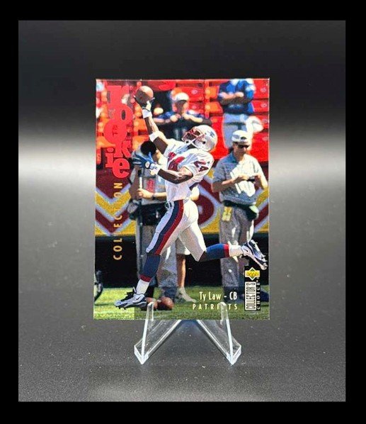 1995 Upper Deck Collector's Choice Update - Ty Law #U40 (RC)