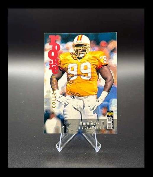 1995 Upper Deck Collector's Choice Update - Warren Sapp #U58 (RC)