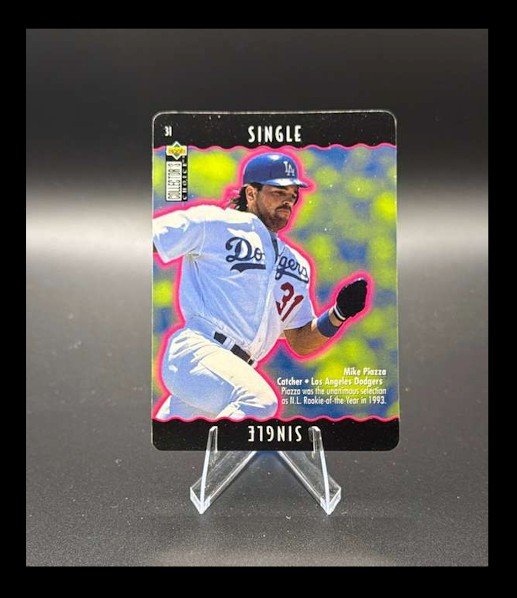 1996 Collector's Choice #31b Mike Piazza Los Angeles Dodgers