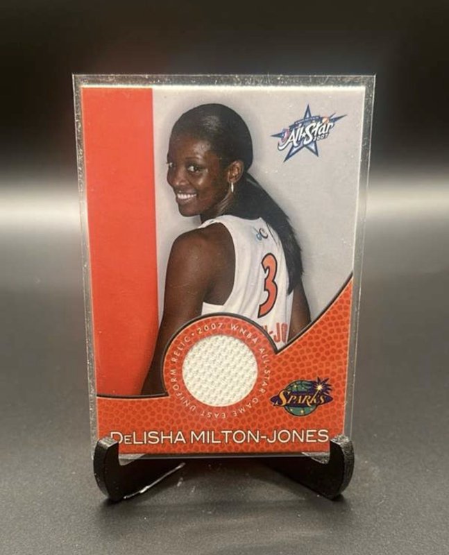 2008 Rittenhouse WNBA - All-Star Uniforms DeLisha Milton-Jones #AS9 /444 (MEM)