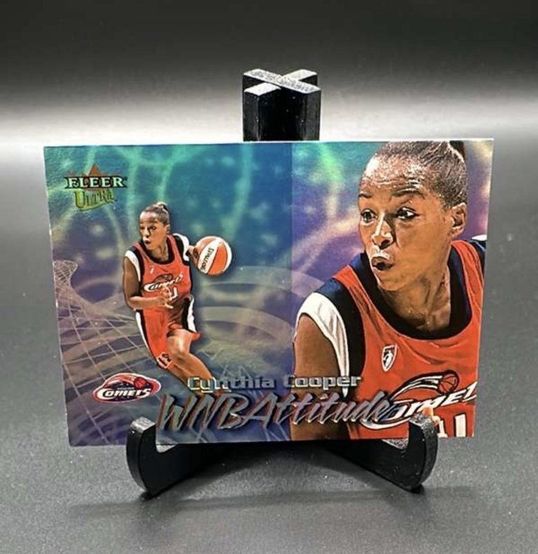 2000 Fleer Ultra WNBA - Wnbattitude Cynthia Cooper #9 WA