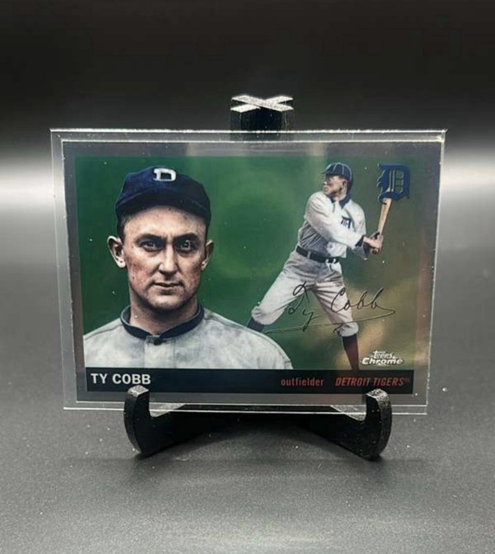 #492 Ty Cobb 2025 Topps Chrome Platinum