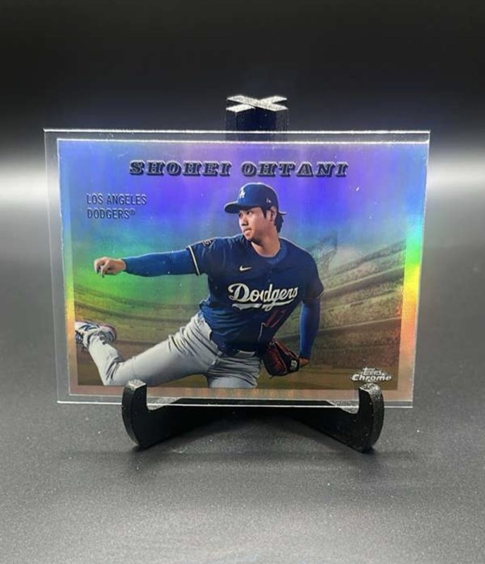 2025 Topps Chrome Anniversary 1955 Rails & Sails Shohei Ohtani LA Dodgers 55RS19
