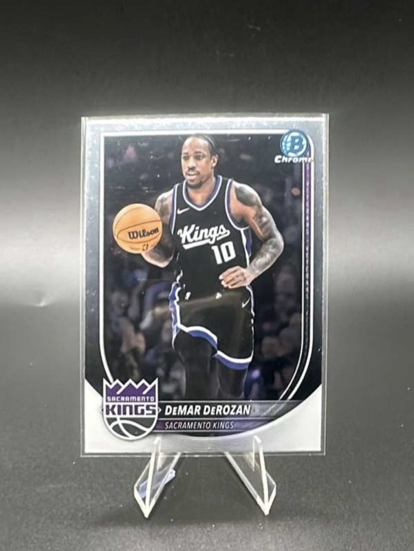 2025-26 Bowman Basketball CHROME BCV-127 DeMar DeRozan, Sacramento Kings