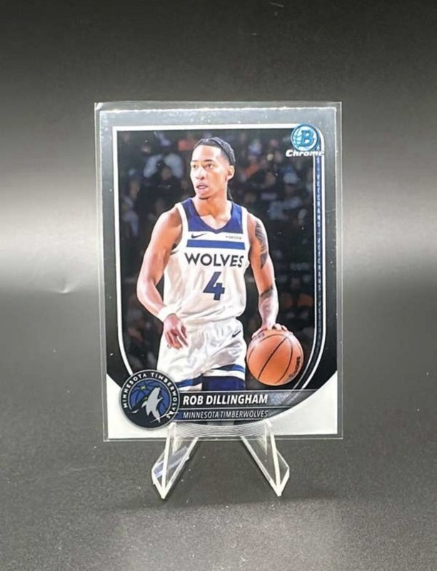 2025-26 Bowman #BCV-182 Rob Dillingham Chrome