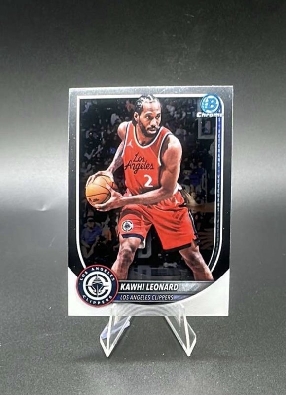 2025-26 Bowman Chrome Kawhi Leonard #BCV-118 Clippers