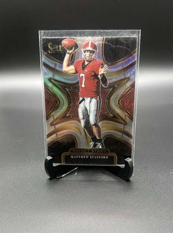 2023 Panini Select Draft Picks Select Stars #SS-MS Matthew Stafford Georgia