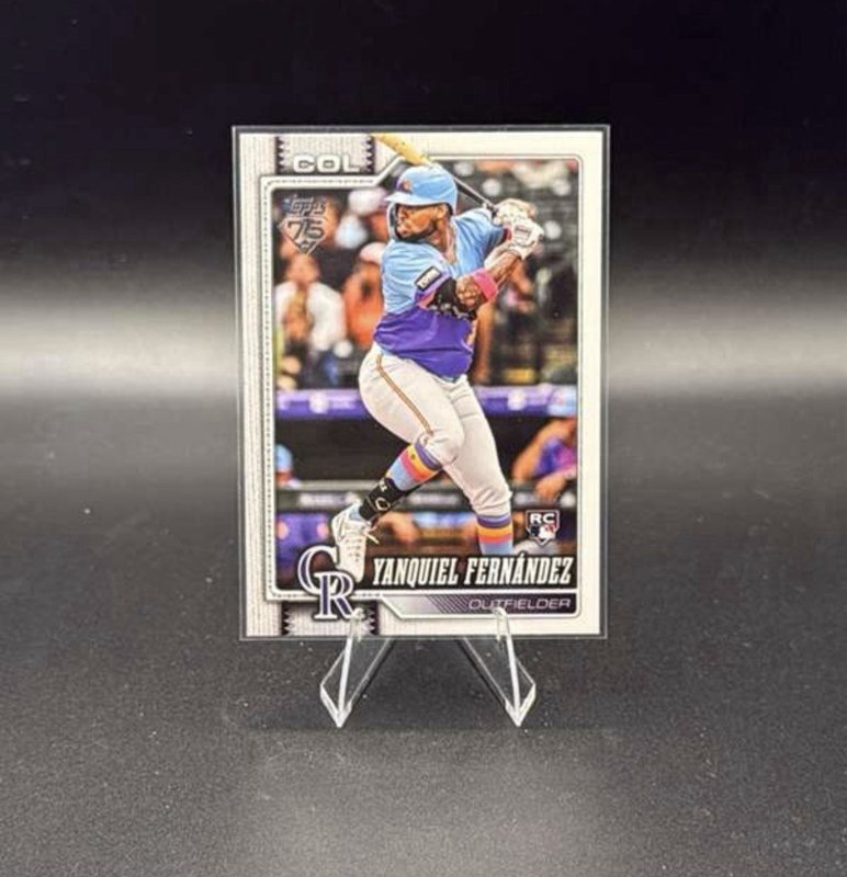 2026 Topps Series 1 - Base Player Number Variations Yanquiel Fernandez #116 (RC)