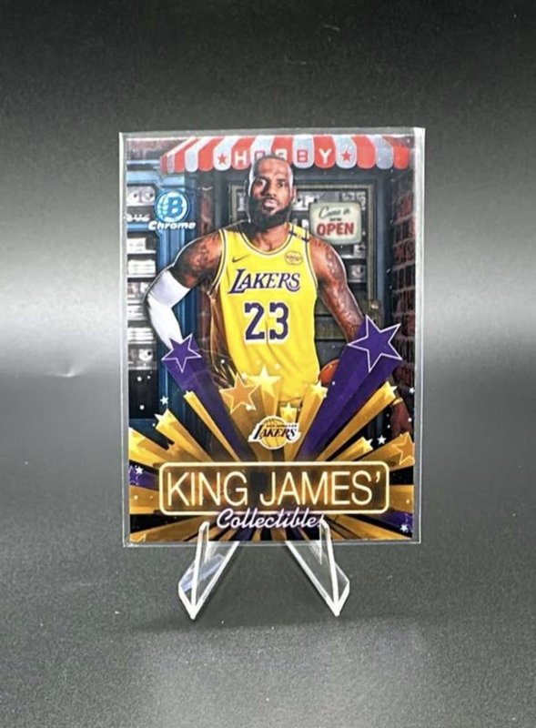 Topps 2025 Chrome King James' Collectibles HS-13 LeBron James Lakers