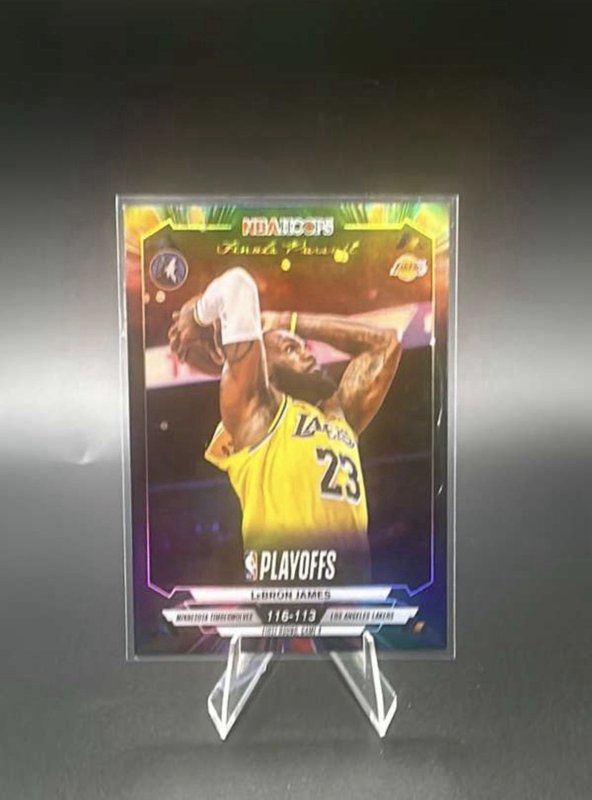 2025-26 Topps NBA Hoops LeBron James #FP-14 Finals Pursuit - Lakers
