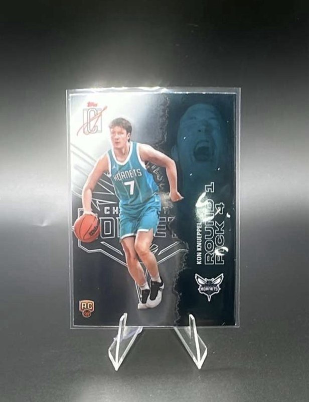 2026 Topps Signature Class Kon Knueppel Hornets Rookie Basketball Card #103