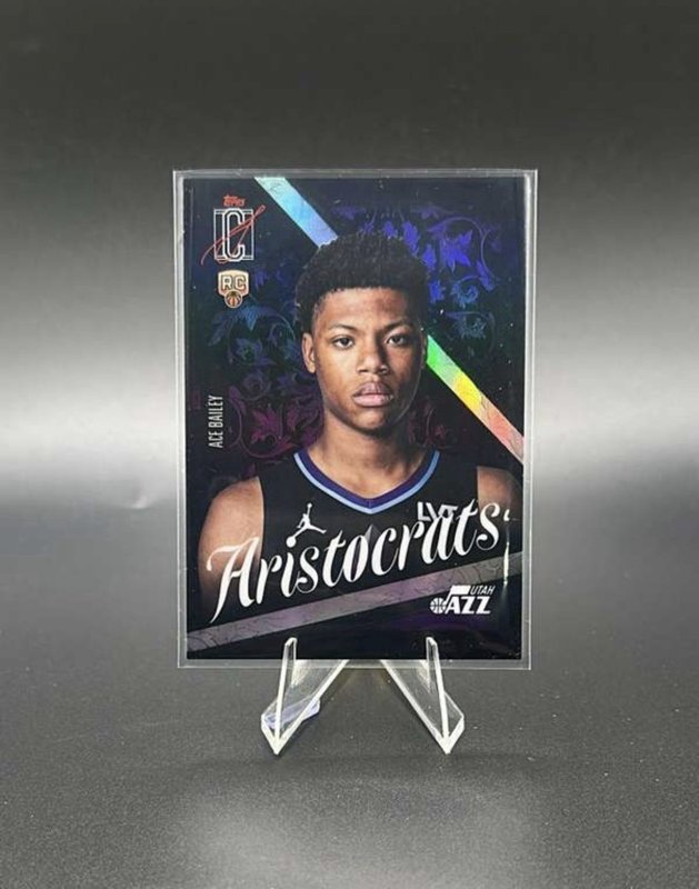 2025-26 Topps Signature Class Ace Bailey Aristocrats CASE HIT SSP RC Utah Jazz