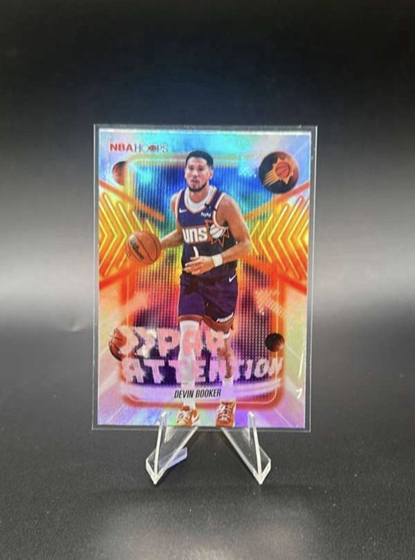 2025-26 Topps NBA Hoops Devin Booker Pay Attention #PA-15 Rainbow