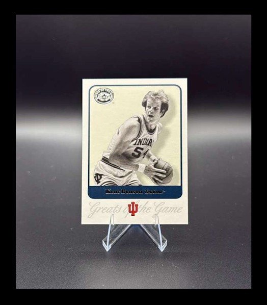 2001 Fleer Greats of the Game - Kent Benson #46