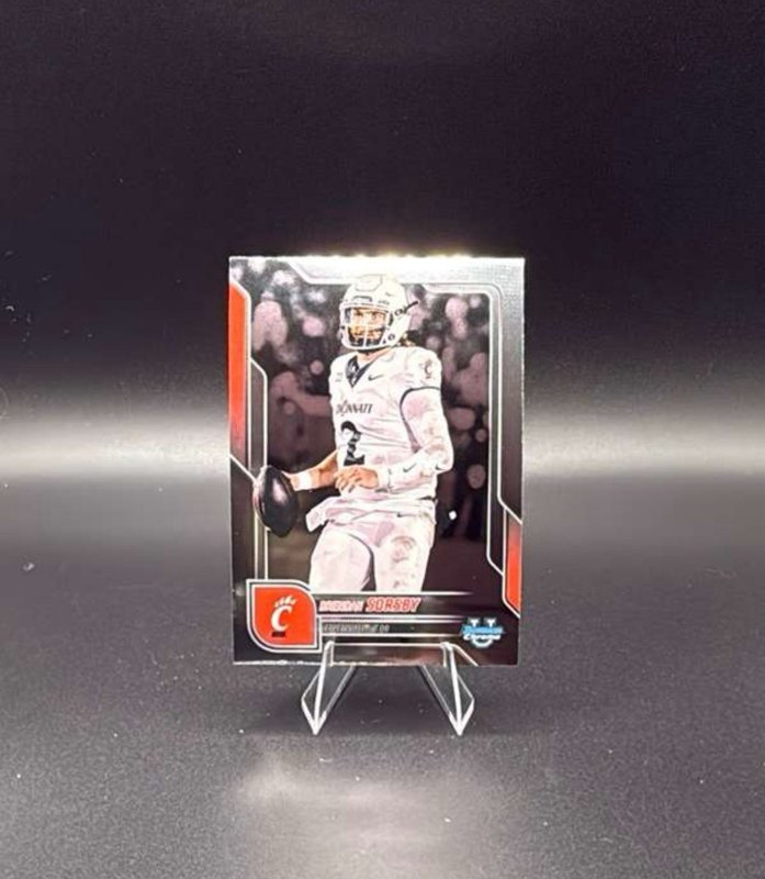 2025 Bowman University Chrome - Brendan Sorsby #143 (RC)