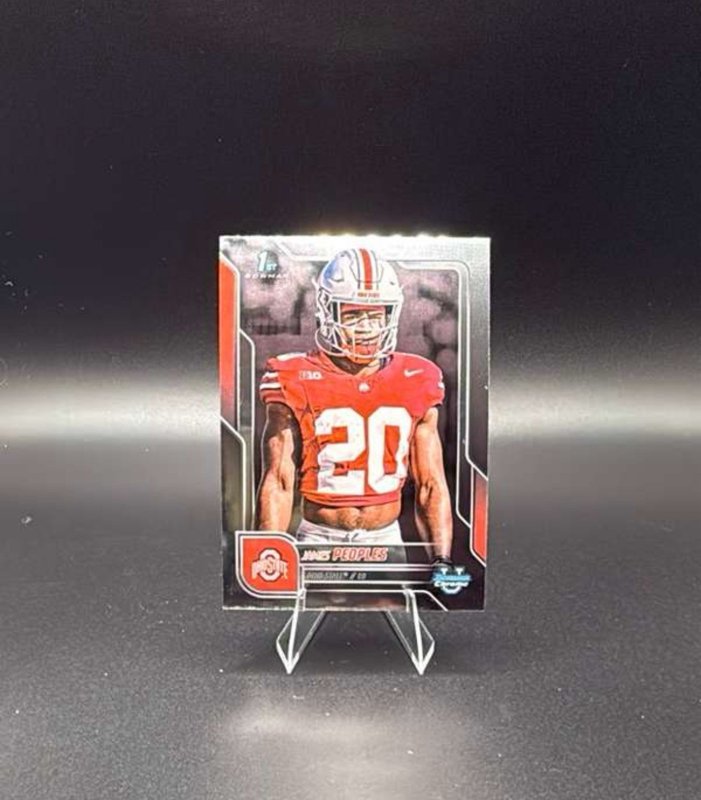 2025 Bowman University Chrome - James Peoples #43 (RC)