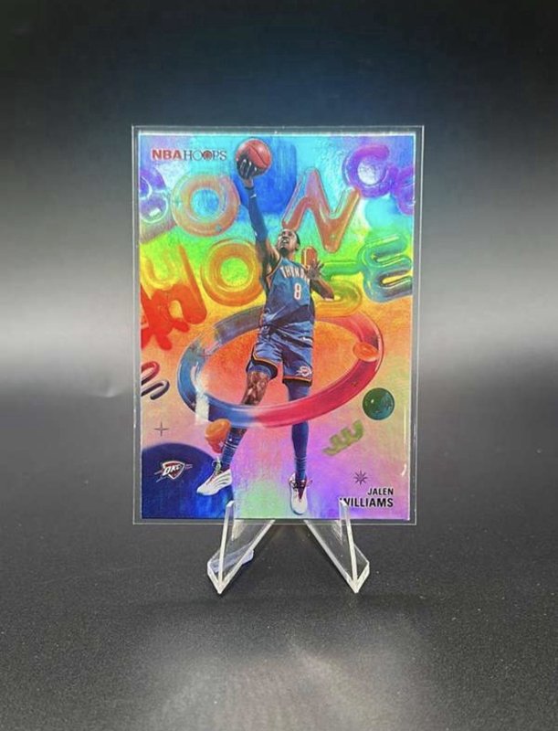 2025 NBA Hoops Jalen Williams Bounce House Insert SP