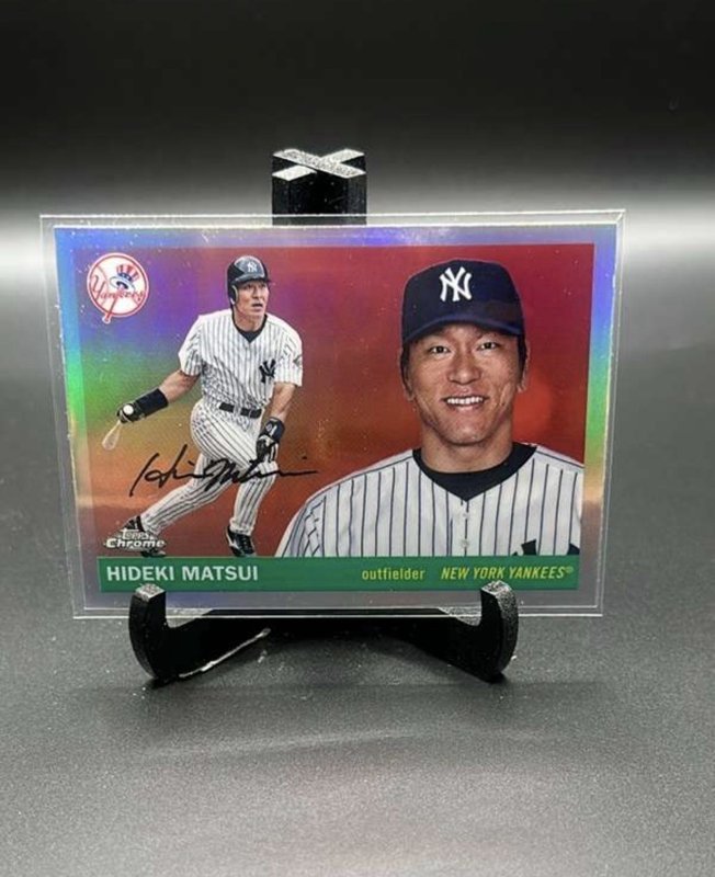 2025 Topps Chrome Platinum Hideki Matsui Refractor #228 New York Yankees