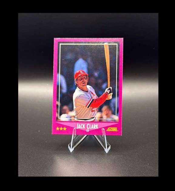 1988 Score - Jack Clark #100