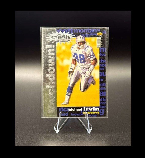 1995 Upper Deck Collector's Choice - You Crash the Game Prizes Michael Irvin...