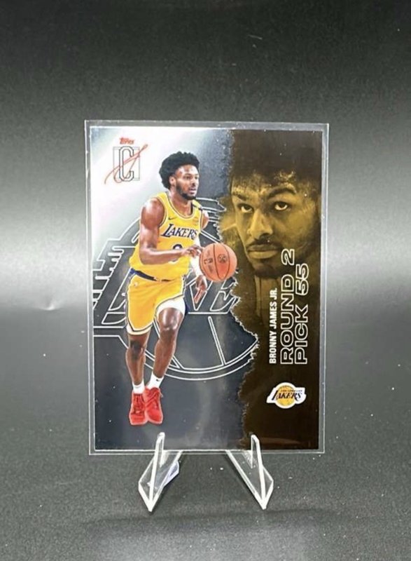 BRONNY JAMES JR 2025-26 Topps Signature Class Basketball Chrome NBA Card #1
