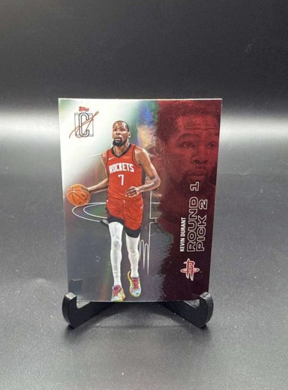 Topps 2026 Signature Class Kevin Durant Houston Rockets #57 Refractor Card