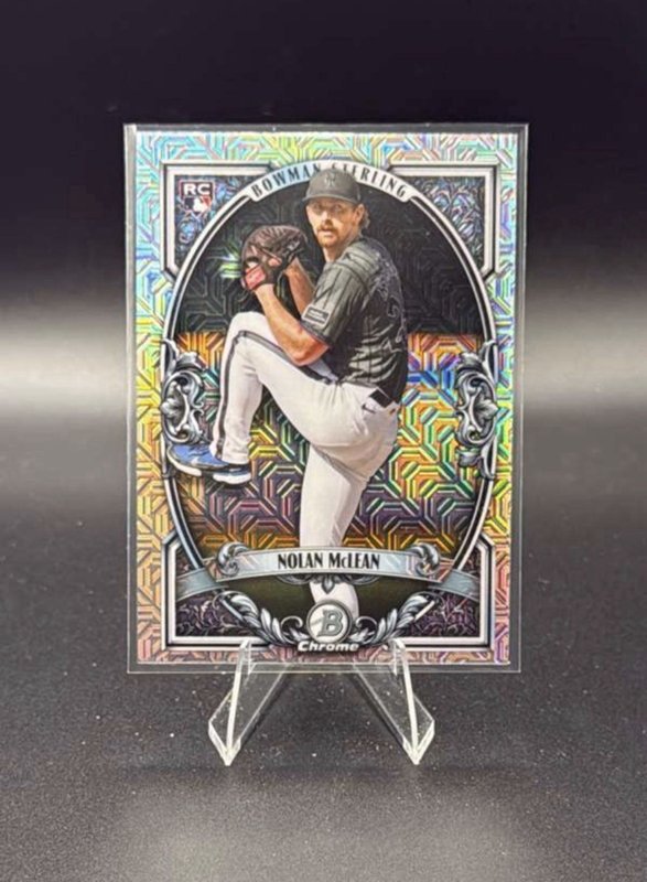 2026 BOWMAN BASEBALL BOWMAN STERLING MOJO REFRACTOR RC NOLAN MCLEAN