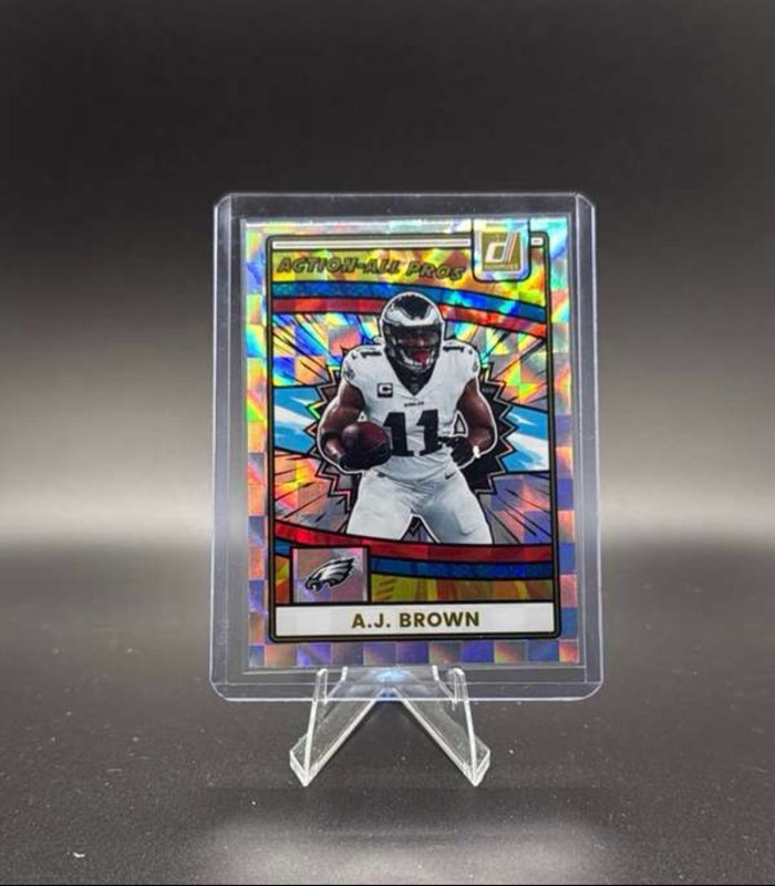 2025 Donruss Action All Pros A.J. Brown #AAP-ABR
