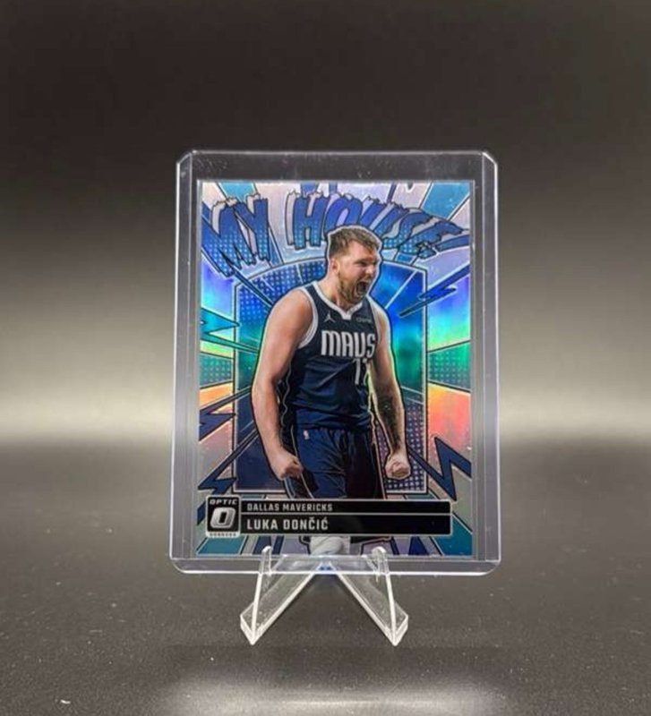 Luka Doncic #14 2024-25 Panini Donruss Optic My House Silver Prizm Mavericks NBA