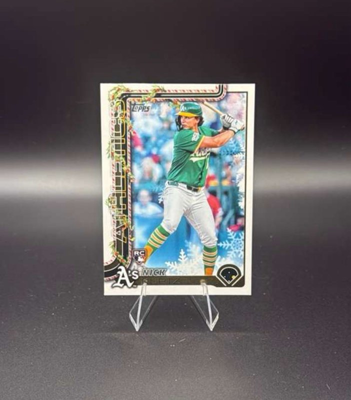 2025 Topps Holiday - Nick Kurtz #H40 (RC)