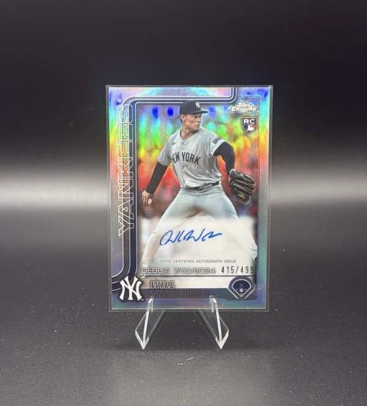 2025 Topps Chrome Update Series - Rookie Debut Autographs Will Warren #CRDA-WWA