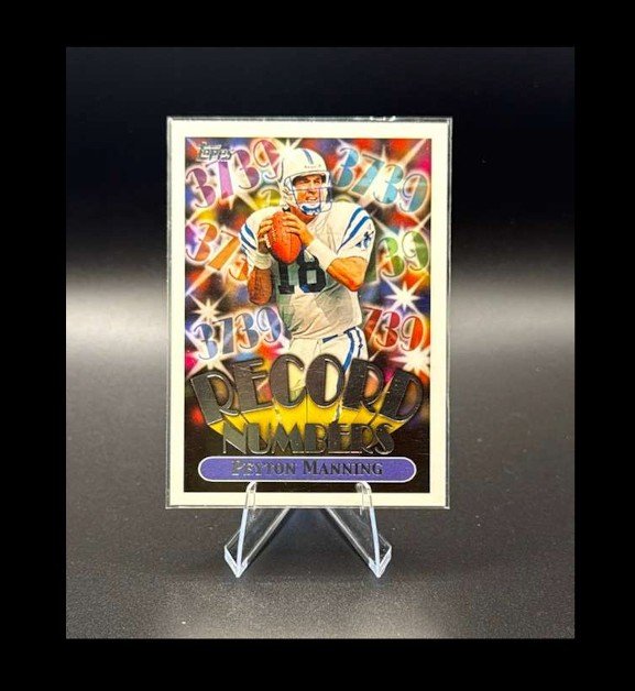 1999 Topps Record Numbers #RN9 Peyton Manning