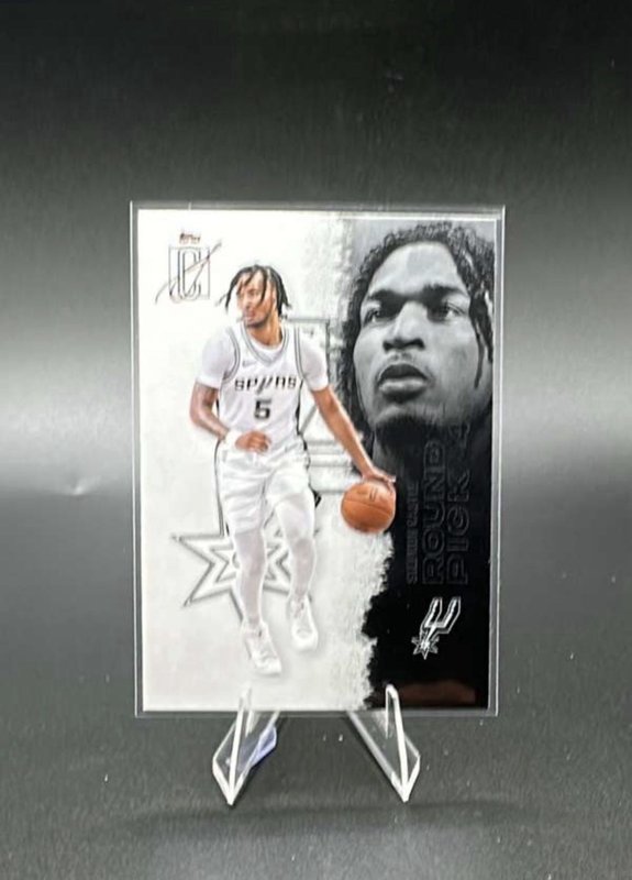 Stephon Castle  2025/26 Topps Signatures Spurs Card # 53