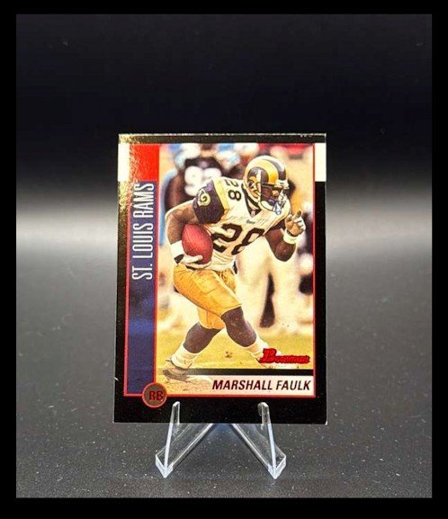2002 Bowman - Marshall Faulk #82