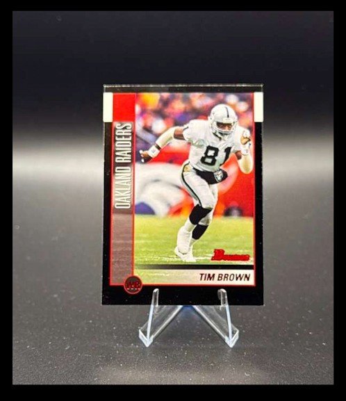 2002 Bowman - Tim Brown #18