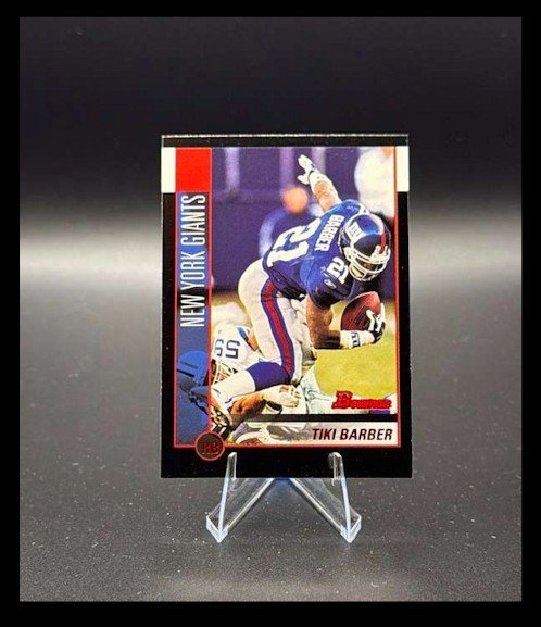 2002 Bowman - Tiki Barber #94