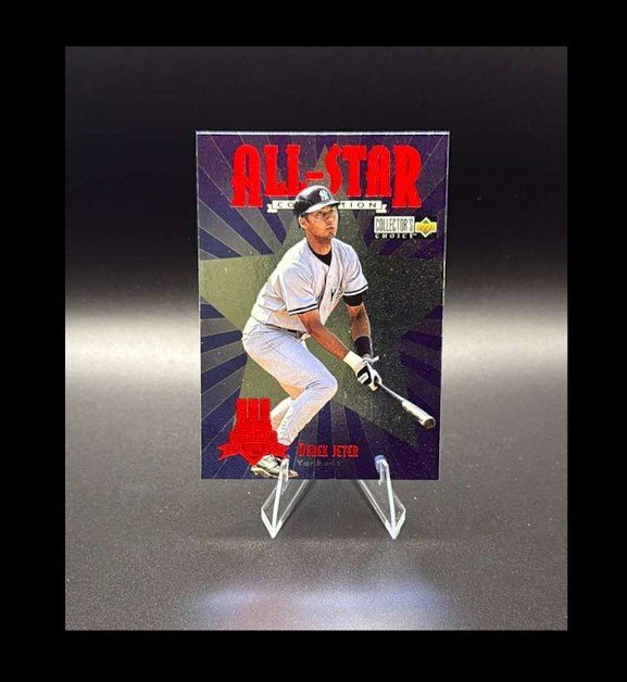 1996 Upper Deck Collector’s Choice Derek Jeter "All-Star Collection" insert card