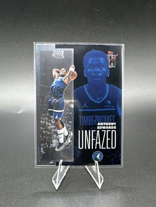 2025-26 Topps Signature Class Anthony Edward’s #FAZE-1 UNFAZED