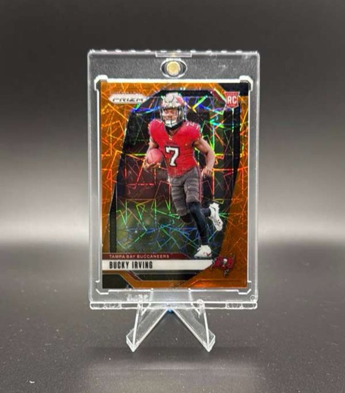 2024 Panini Prizm - Rookies Bucky Irving #316 Lazer Prizm (RC)