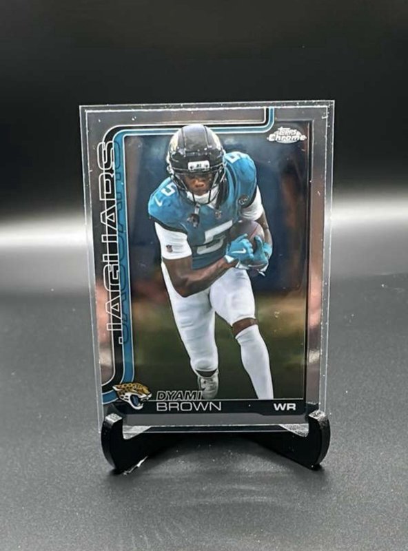 2025 Topps Chrome - Dyami Brown #136 Jacksonville Jaguars