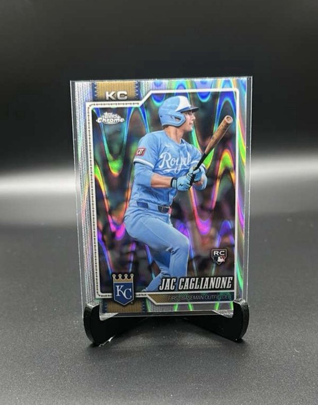 #131 Jac Caglianone 2026 Chrome Ray Wave Refractor