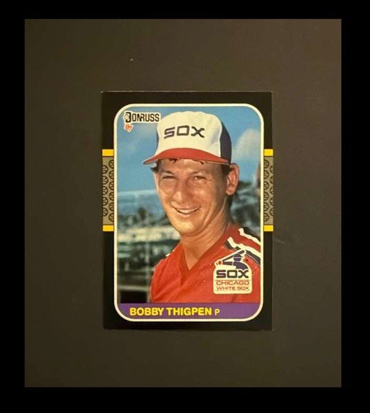 1987 Donruss - Bobby Thigpen #370 (RC)