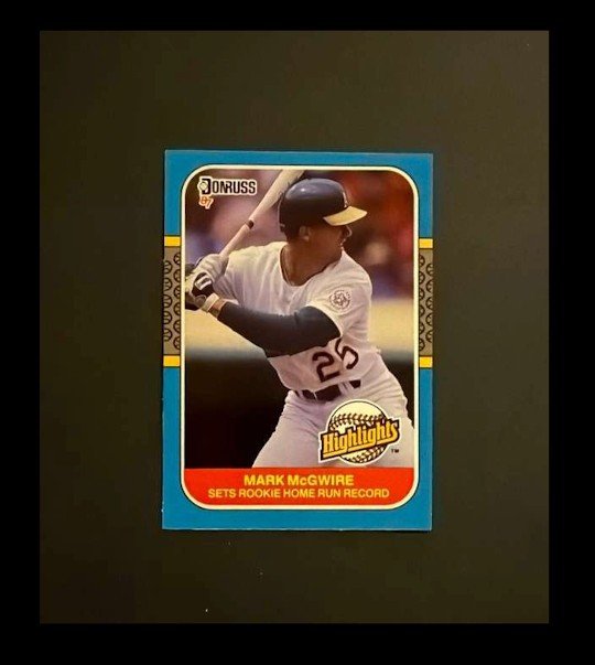 1987 Donruss Highlights - Mark McGwire #27