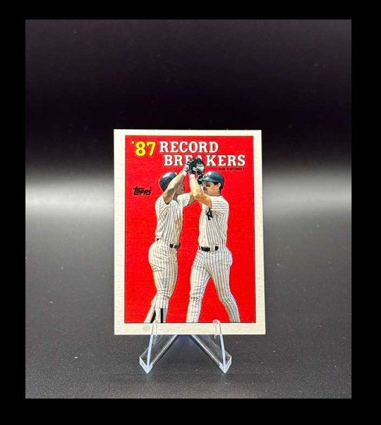 1988 Topps - Record Breakers Don Mattingly #2