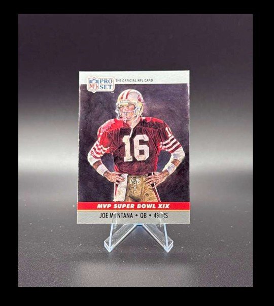 1990 Pro Set - Super Bowl MVPs Joe Montana #19