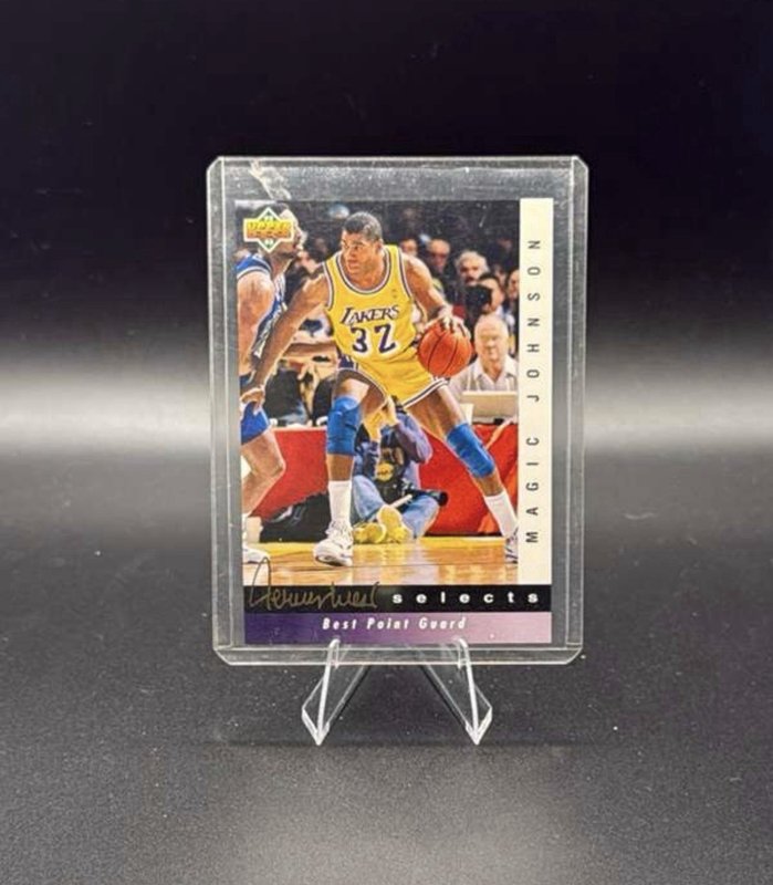 1992-93 Upper Deck - Jerry West Selects Magic Johnson #JW5