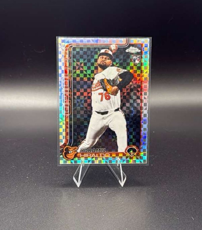 2025 Topps Chrome Update Series - Yaramil Hiraldo #USC78 X-Fractor (RC)