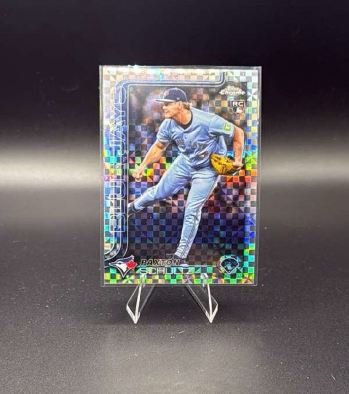 2025 Topps Chrome Update Series - Paxton Schultz #USC101 X-Fractor (RC)